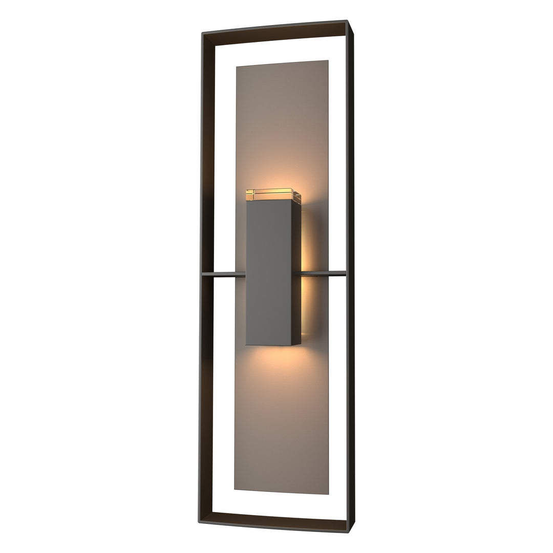 Hubbardton Forge Canada - 302607-SKT-14-77-ZM0546 - Two Light Outdoor Wall Sconce - Shadow Box - Coastal Oil Rubbed Bronze