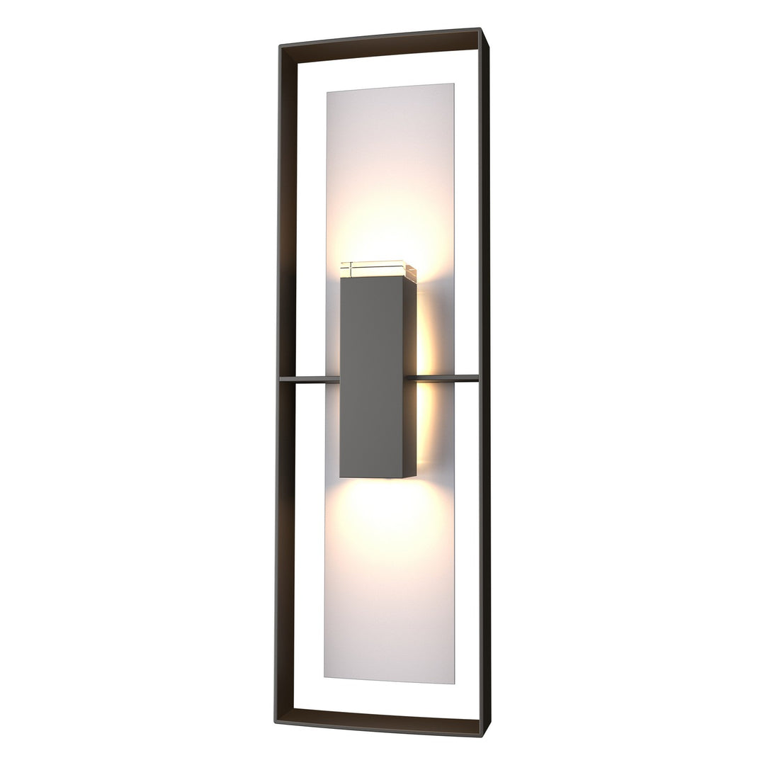 Hubbardton Forge Canada - 302607-SKT-14-78-ZM0546 - Two Light Outdoor Wall Sconce - Shadow Box - Coastal Oil Rubbed Bronze
