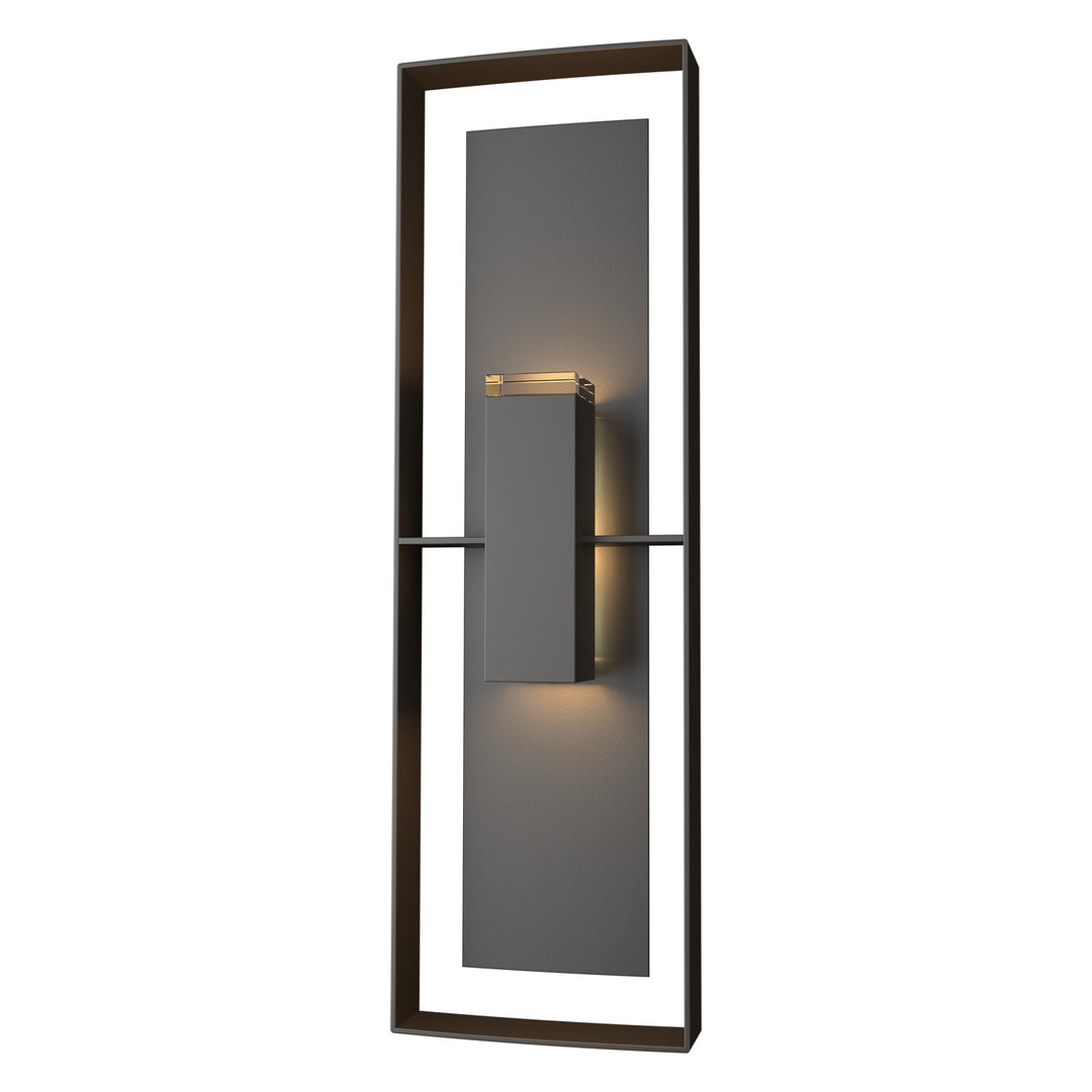 Hubbardton Forge Canada - 302607-SKT-14-80-ZM0546 - Two Light Outdoor Wall Sconce - Shadow Box - Coastal Oil Rubbed Bronze