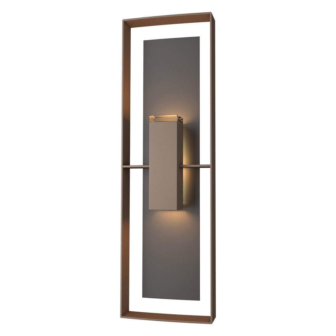 Hubbardton Forge Canada - 302607-SKT-75-14-ZM0546 - Two Light Outdoor Wall Sconce - Shadow Box - Coastal Bronze