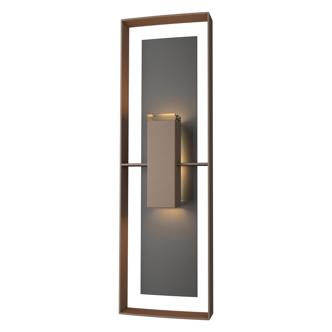Hubbardton Forge Canada - 302607-SKT-75-80-ZM0546 - Two Light Outdoor Wall Sconce - Shadow Box - Coastal Bronze