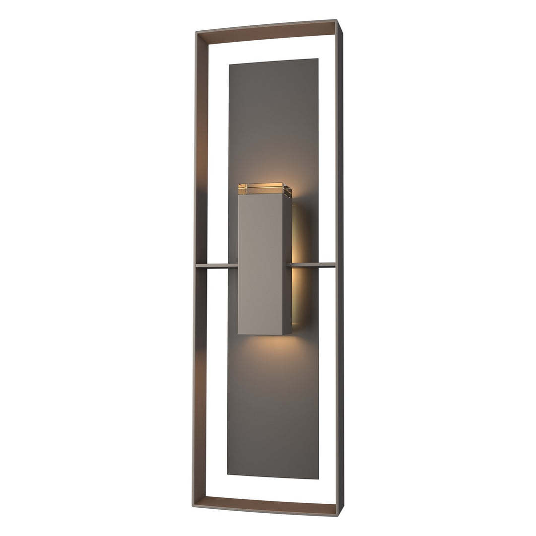 Hubbardton Forge Canada - 302607-SKT-77-14-ZM0546 - Two Light Outdoor Wall Sconce - Shadow Box - Coastal Dark Smoke