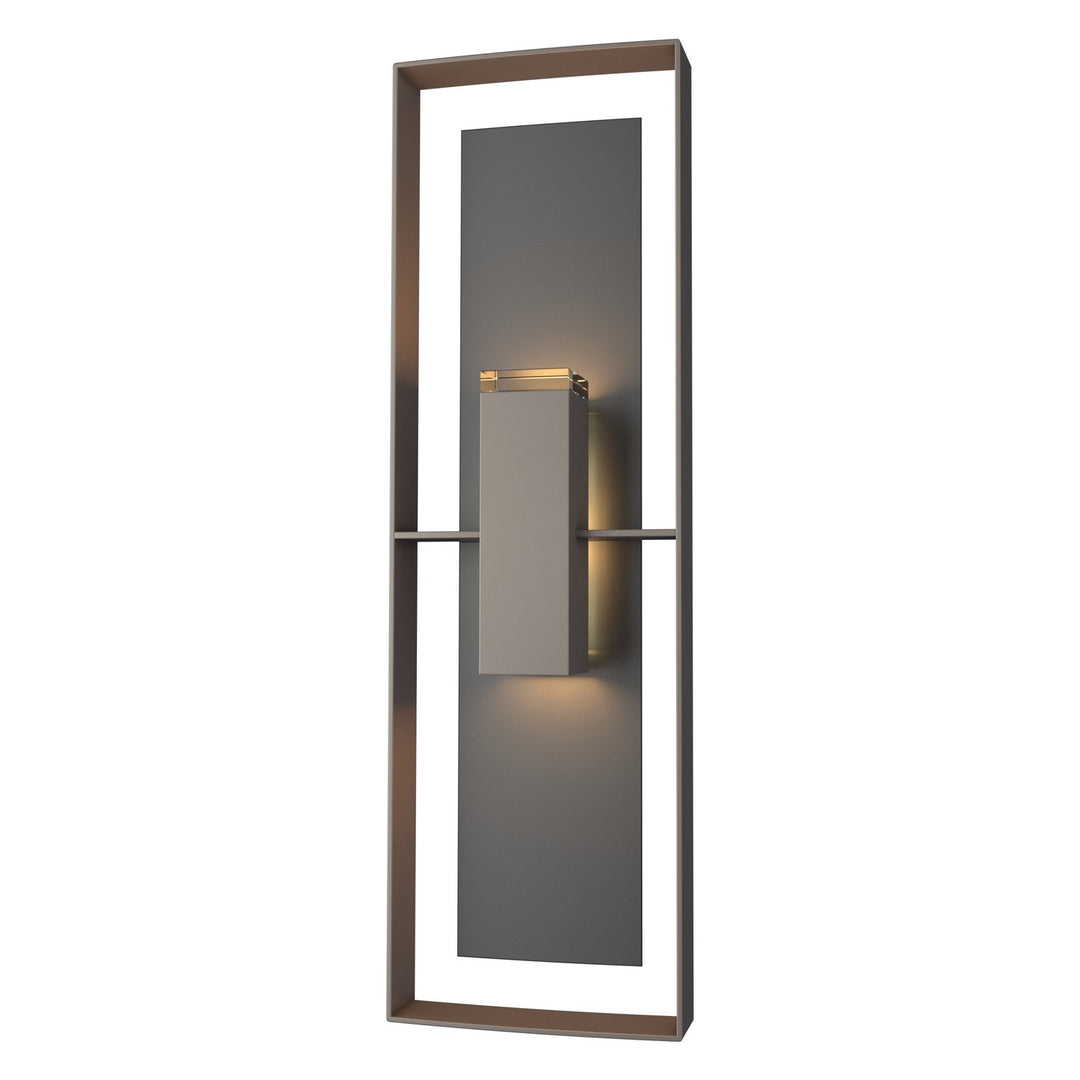 Hubbardton Forge Canada - 302607-SKT-77-80-ZM0546 - Two Light Outdoor Wall Sconce - Shadow Box - Coastal Dark Smoke