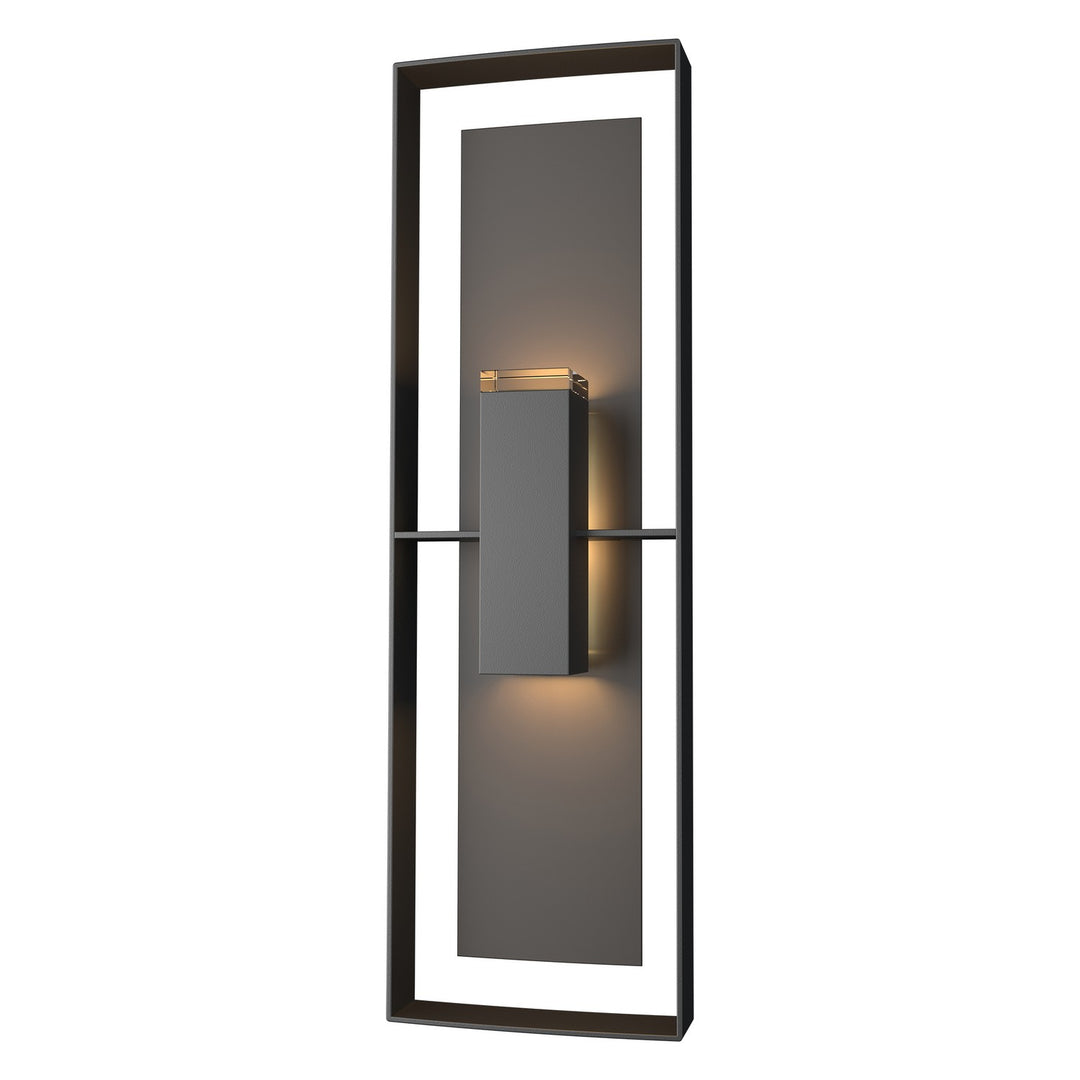 Hubbardton Forge Canada - 302607-SKT-80-14-ZM0546 - Two Light Outdoor Wall Sconce - Shadow Box - Coastal Black
