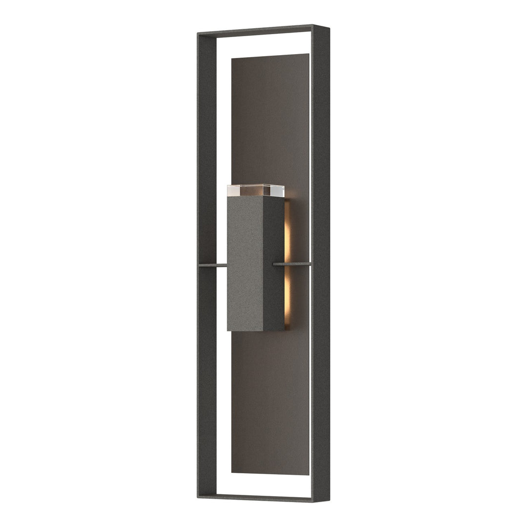 Hubbardton Forge Canada - 302608-SKT-20-14-ZM0736 - Two Light Outdoor Wall Sconce - Shadow Box - Coastal Natural Iron