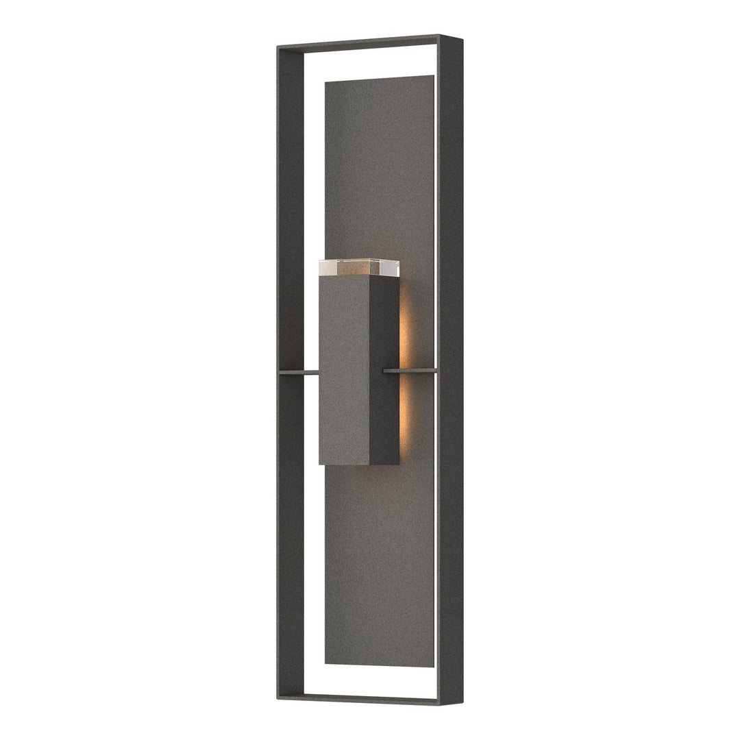 Hubbardton Forge Canada - 302608-SKT-20-20-ZM0736 - Two Light Outdoor Wall Sconce - Shadow Box - Coastal Natural Iron