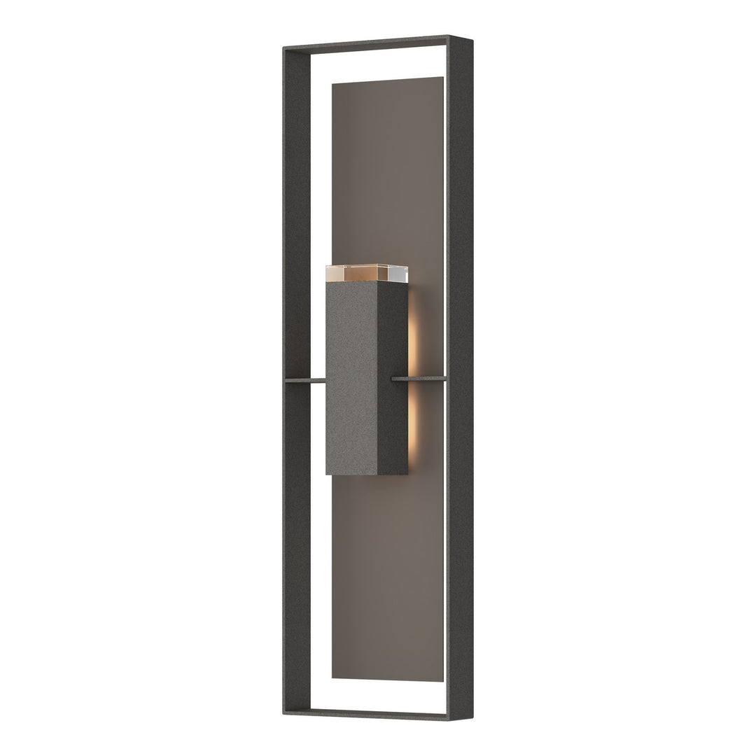 Hubbardton Forge Canada - 302608-SKT-20-77-ZM0736 - Two Light Outdoor Wall Sconce - Shadow Box - Coastal Natural Iron