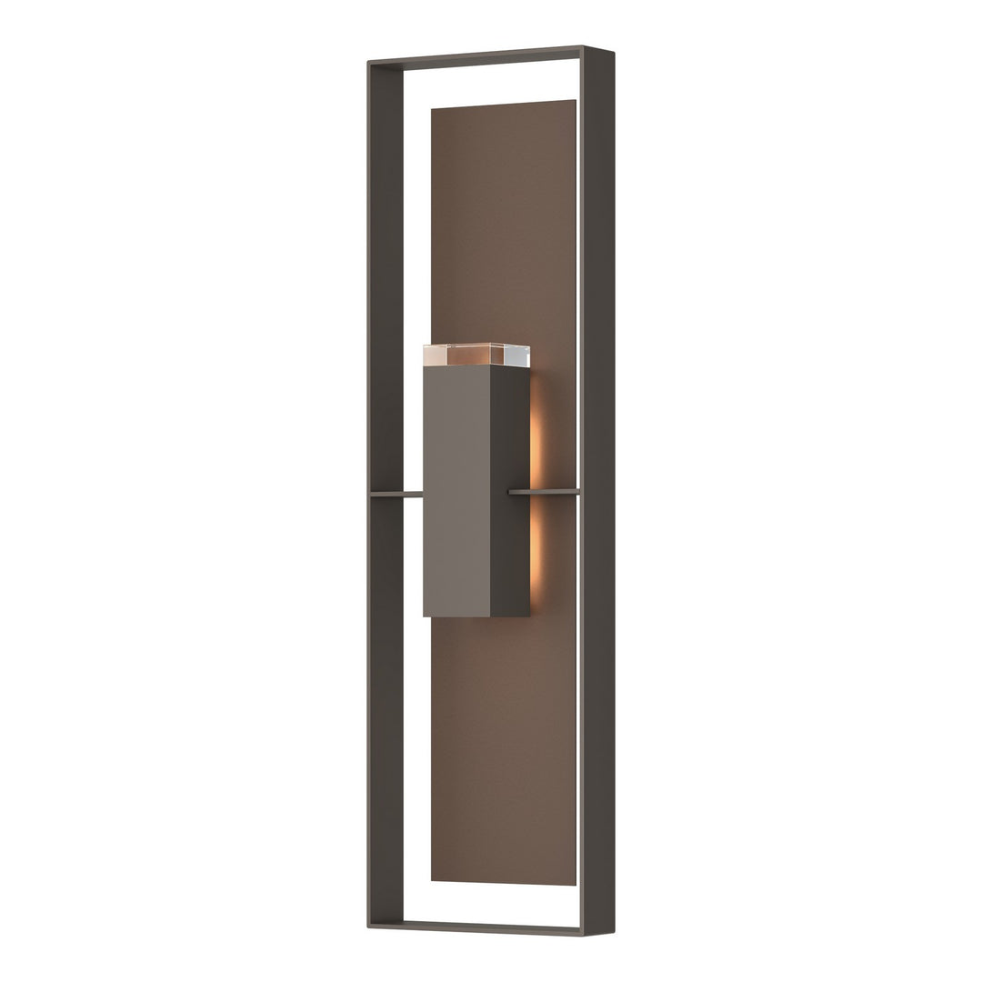 Hubbardton Forge Canada - 302608-SKT-77-75-ZM0736 - Two Light Outdoor Wall Sconce - Shadow Box - Coastal Dark Smoke