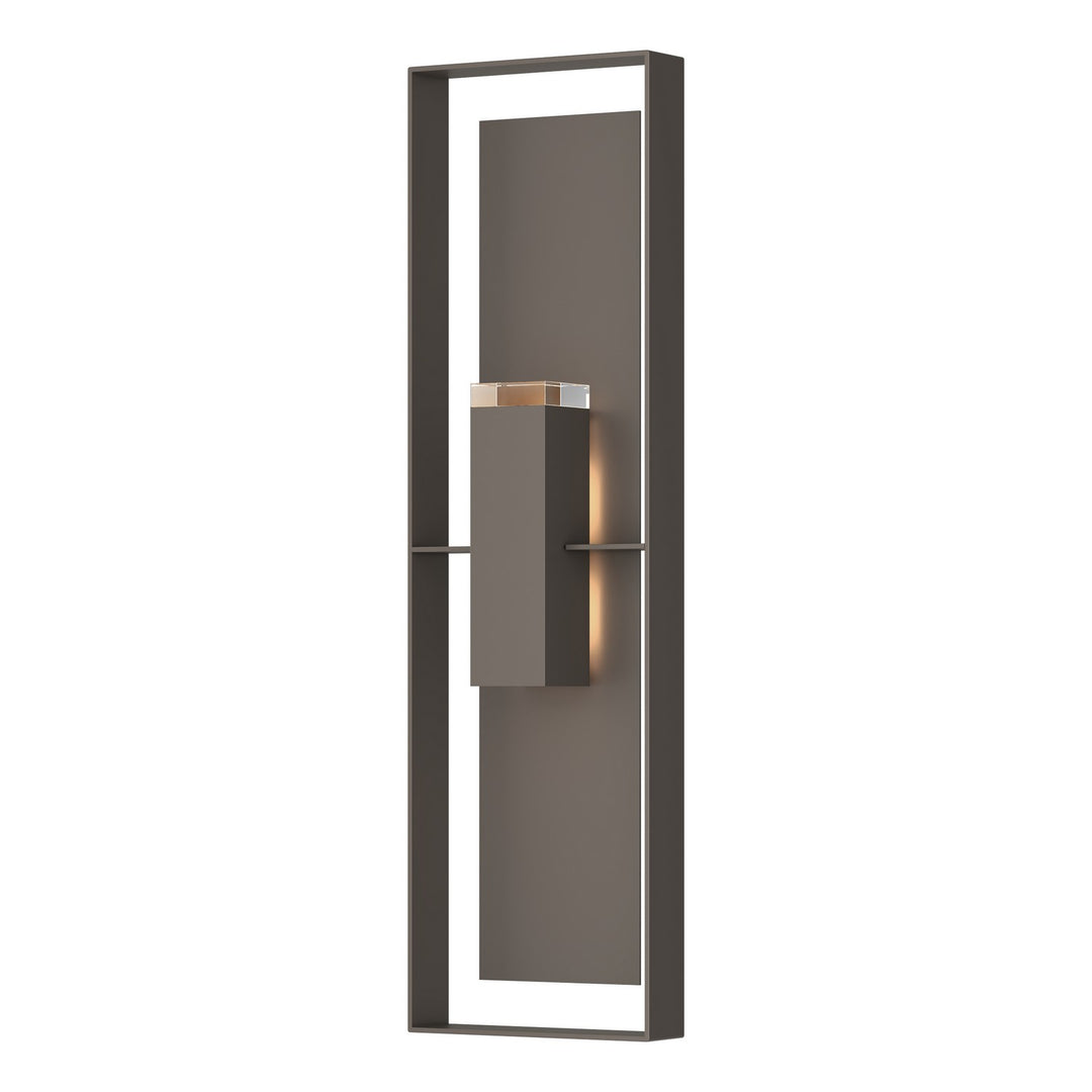 Hubbardton Forge Canada - 302608-SKT-77-77-ZM0736 - Two Light Outdoor Wall Sconce - Shadow Box - Coastal Dark Smoke