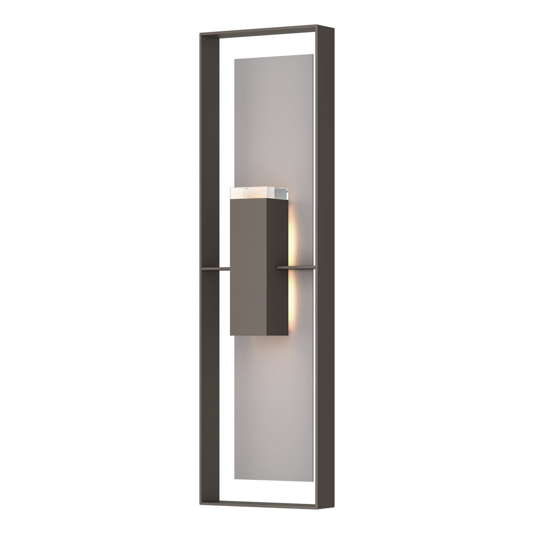 Hubbardton Forge Canada - 302608-SKT-77-78-ZM0736 - Two Light Outdoor Wall Sconce - Shadow Box - Coastal Dark Smoke