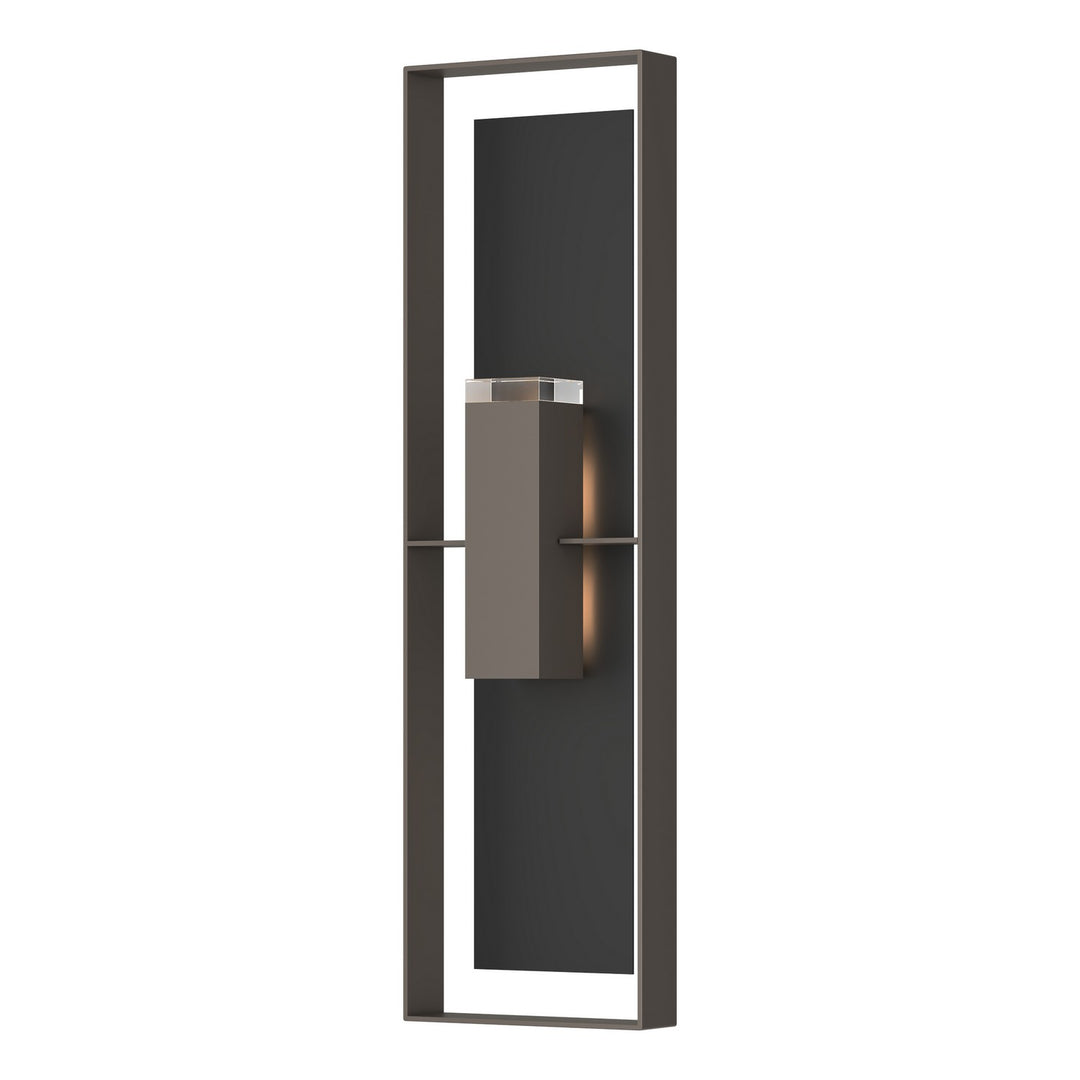 Hubbardton Forge Canada - 302608-SKT-77-80-ZM0736 - Two Light Outdoor Wall Sconce - Shadow Box - Coastal Dark Smoke