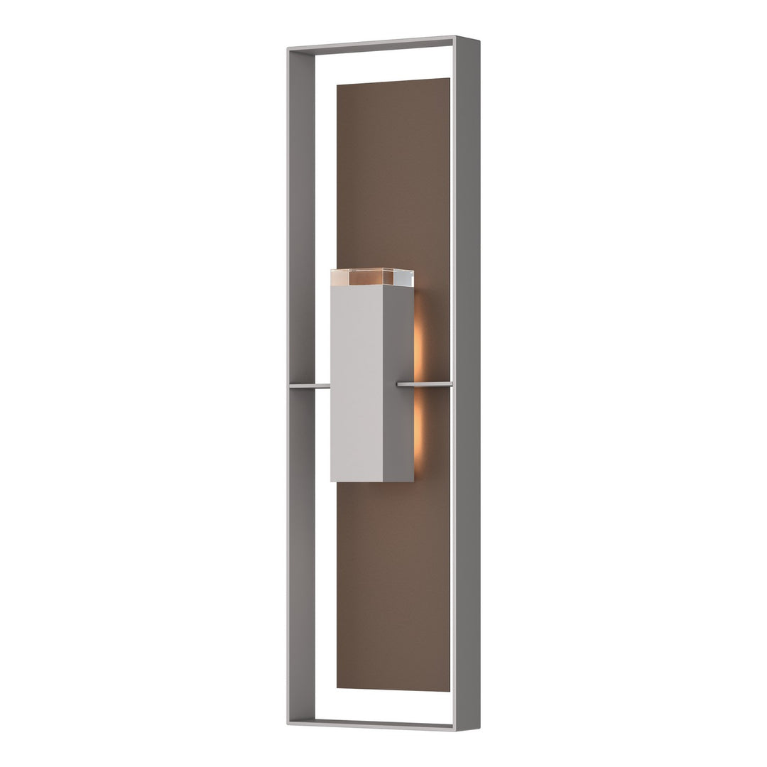 Hubbardton Forge Canada - 302608-SKT-78-75-ZM0736 - Two Light Outdoor Wall Sconce - Shadow Box - Coastal Burnished Steel
