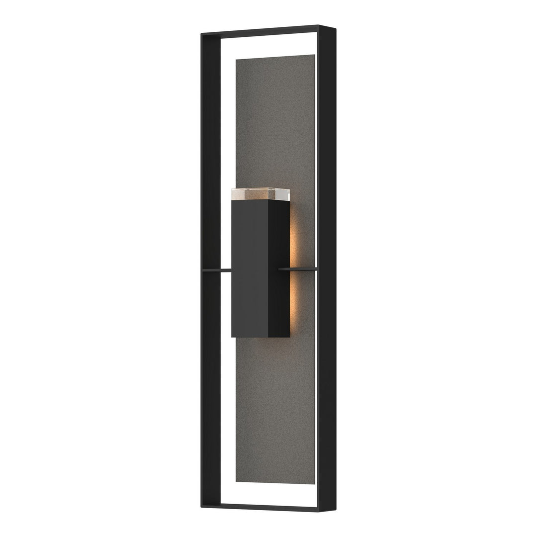 Hubbardton Forge Canada - 302608-SKT-80-20-ZM0736 - Two Light Outdoor Wall Sconce - Shadow Box - Coastal Black
