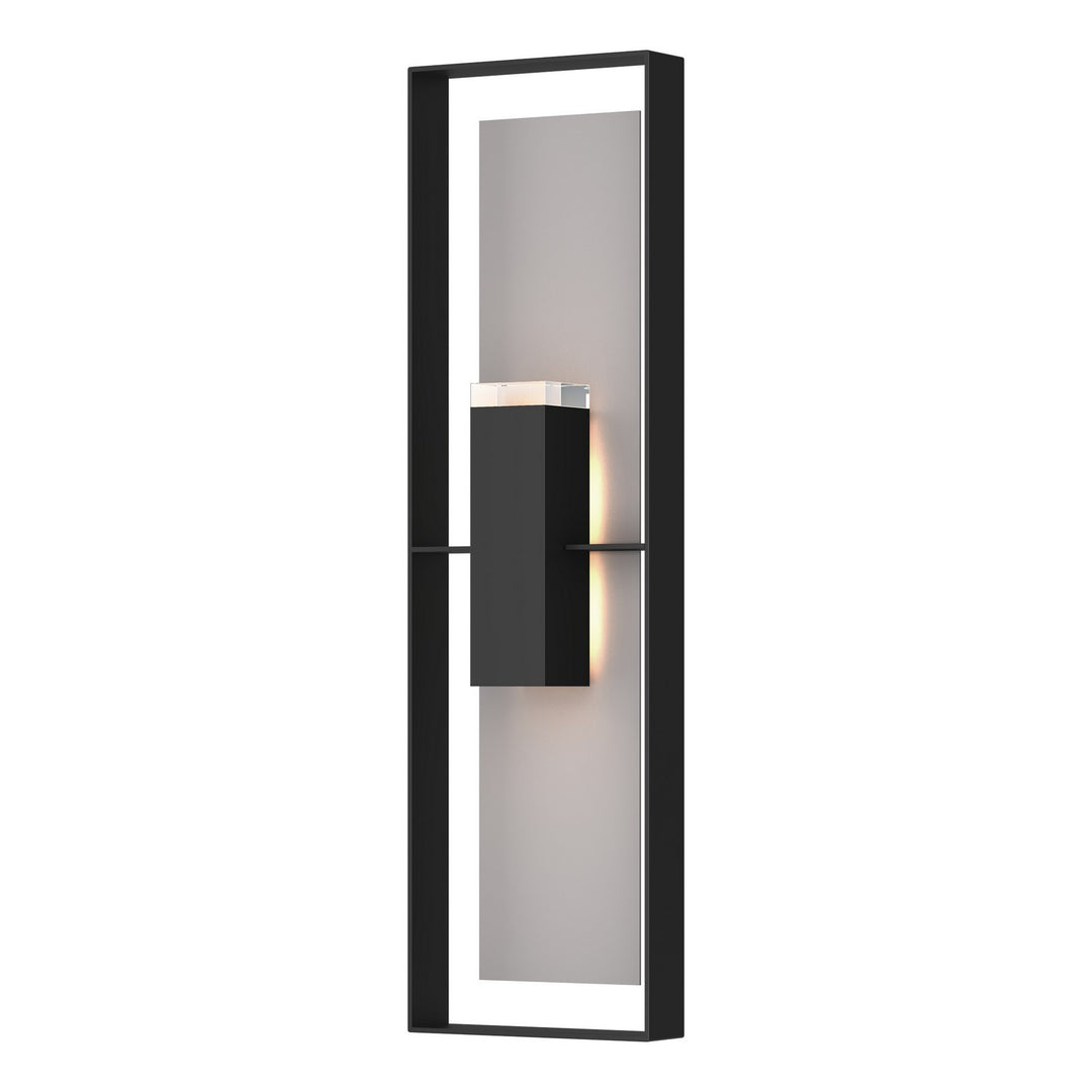Hubbardton Forge Canada - 302608-SKT-80-78-ZM0736 - Two Light Outdoor Wall Sconce - Shadow Box - Coastal Black