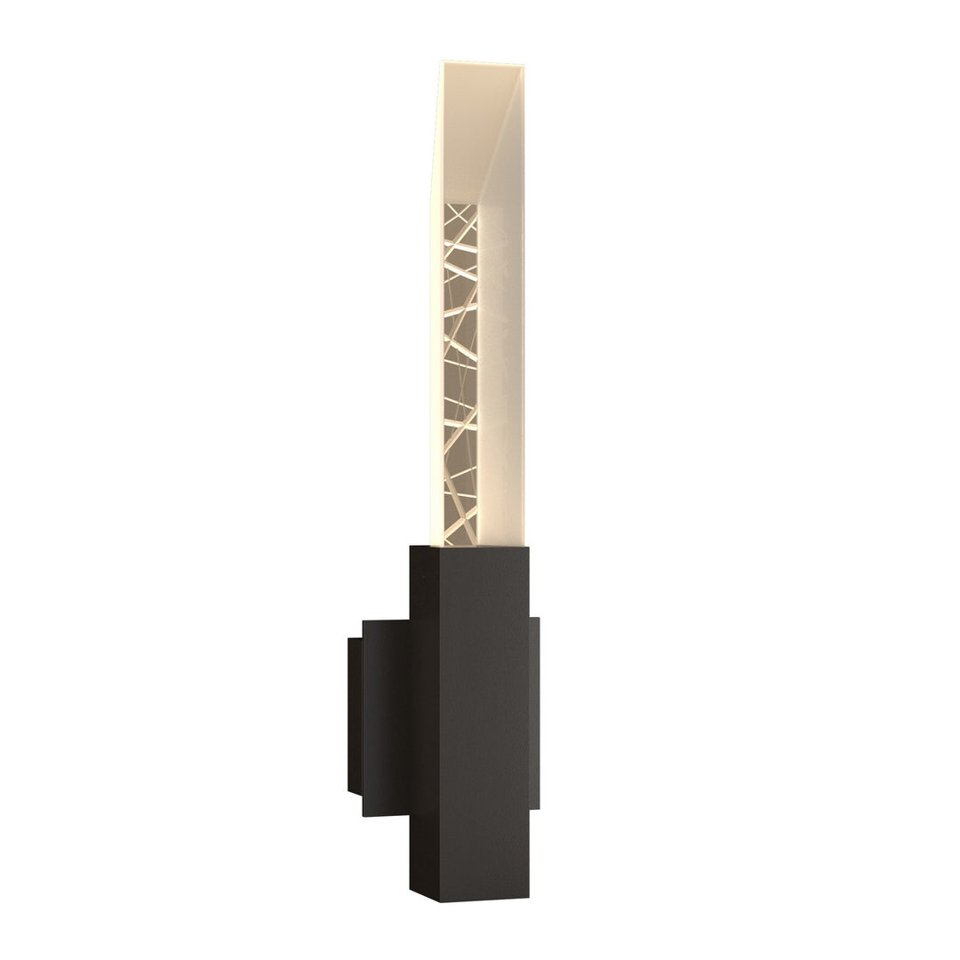 Hubbardton Forge Canada - 302620-SKT-14-ZM0618 - Two Light Outdoor Wall Sconce - Refraction - Coastal Oil Rubbed Bronze