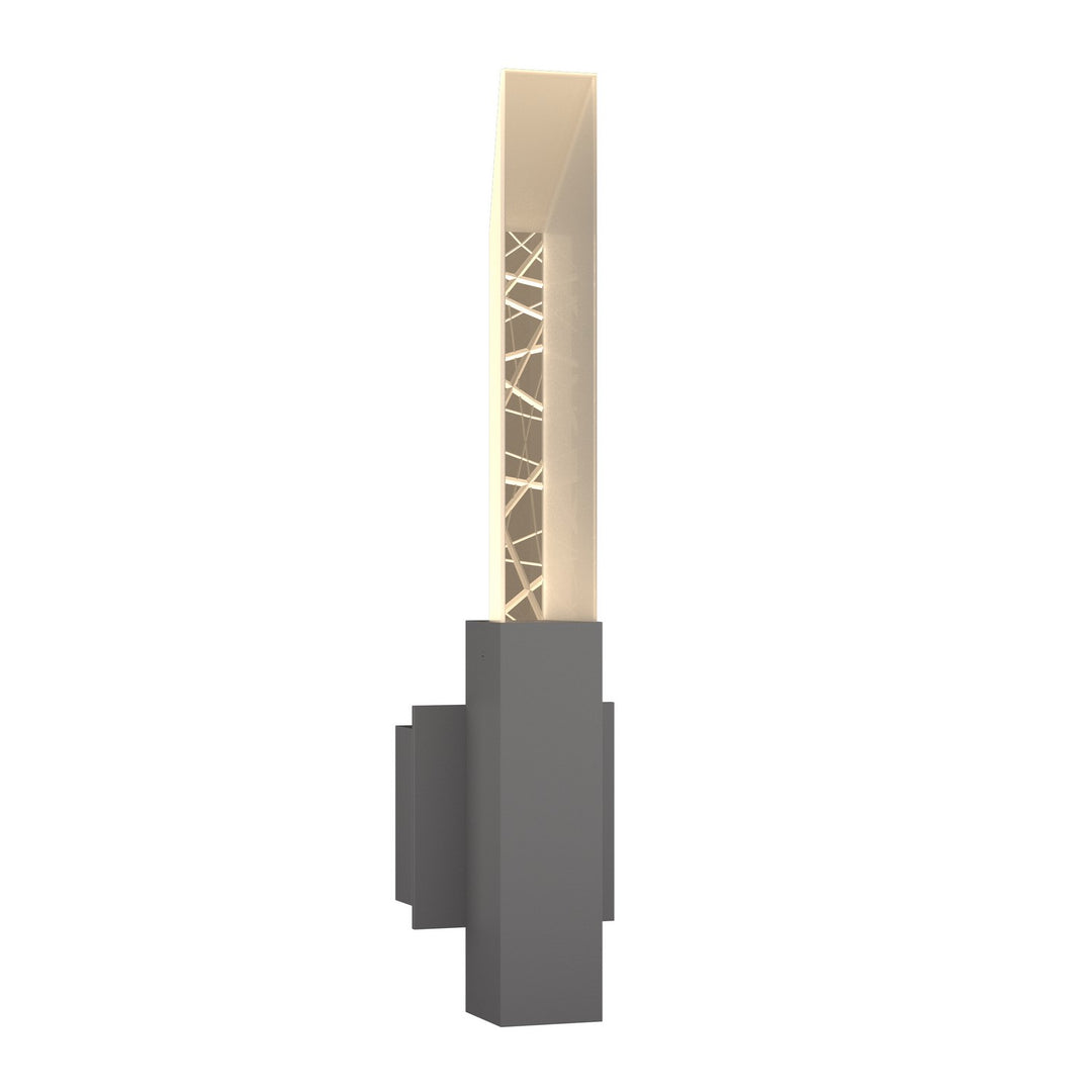 Hubbardton Forge Canada - 302620-SKT-78-ZM0618 - Two Light Outdoor Wall Sconce - Refraction - Coastal Burnished Steel
