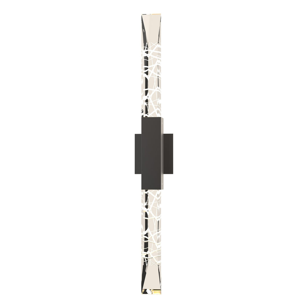 Hubbardton Forge Canada - 302623-SKT-14-ZM0618 - Two Light Outdoor Wall Sconce - Refraction - Coastal Oil Rubbed Bronze