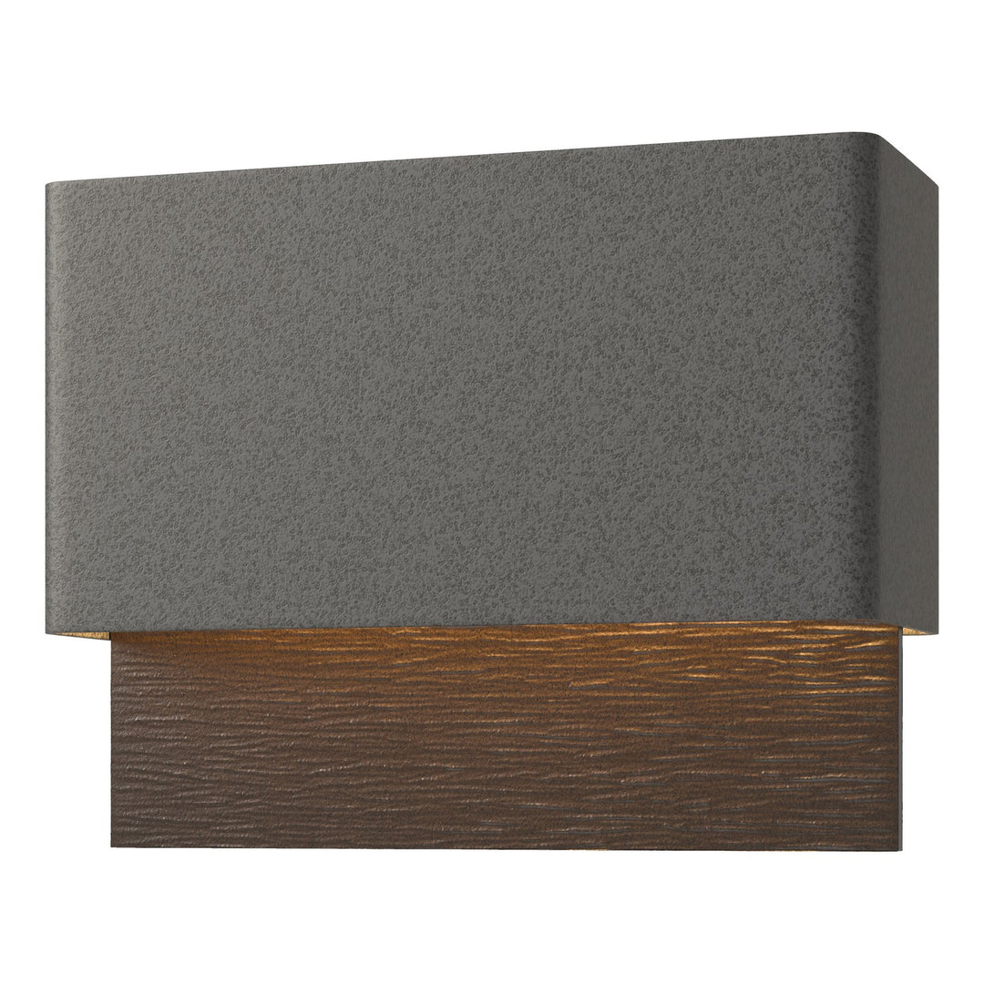Hubbardton Forge Canada - 302630-LED-20-14 - LED Outdoor Wall Sconce - Stratum - Coastal Natural Iron