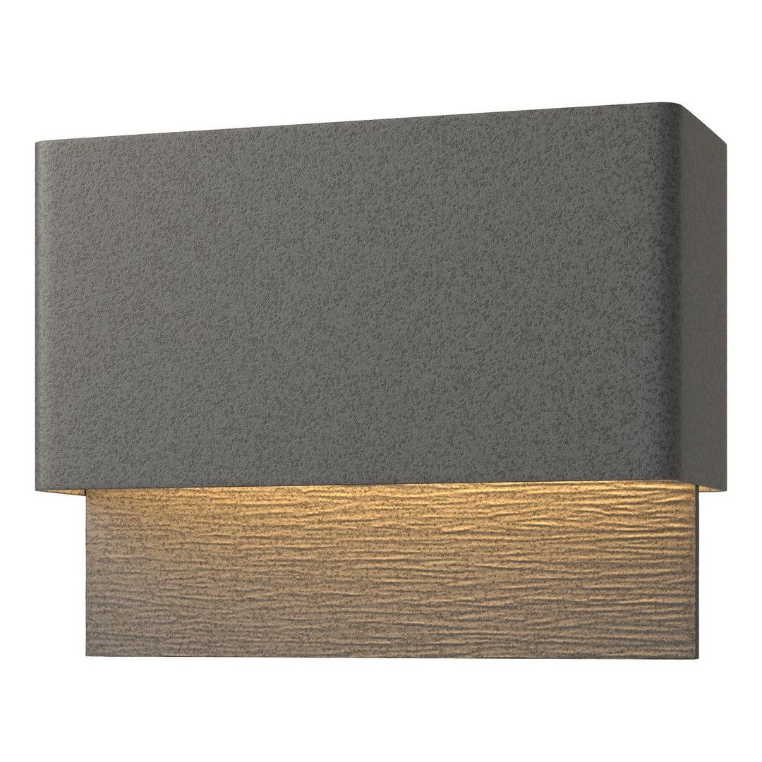 Hubbardton Forge Canada - 302630-LED-20-20 - LED Outdoor Wall Sconce - Stratum - Coastal Natural Iron