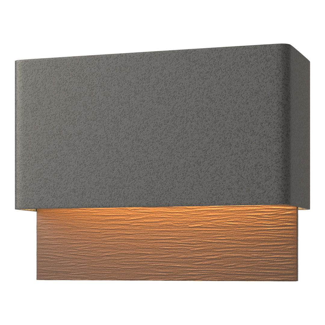 Hubbardton Forge Canada - 302630-LED-20-75 - LED Outdoor Wall Sconce - Stratum - Coastal Natural Iron