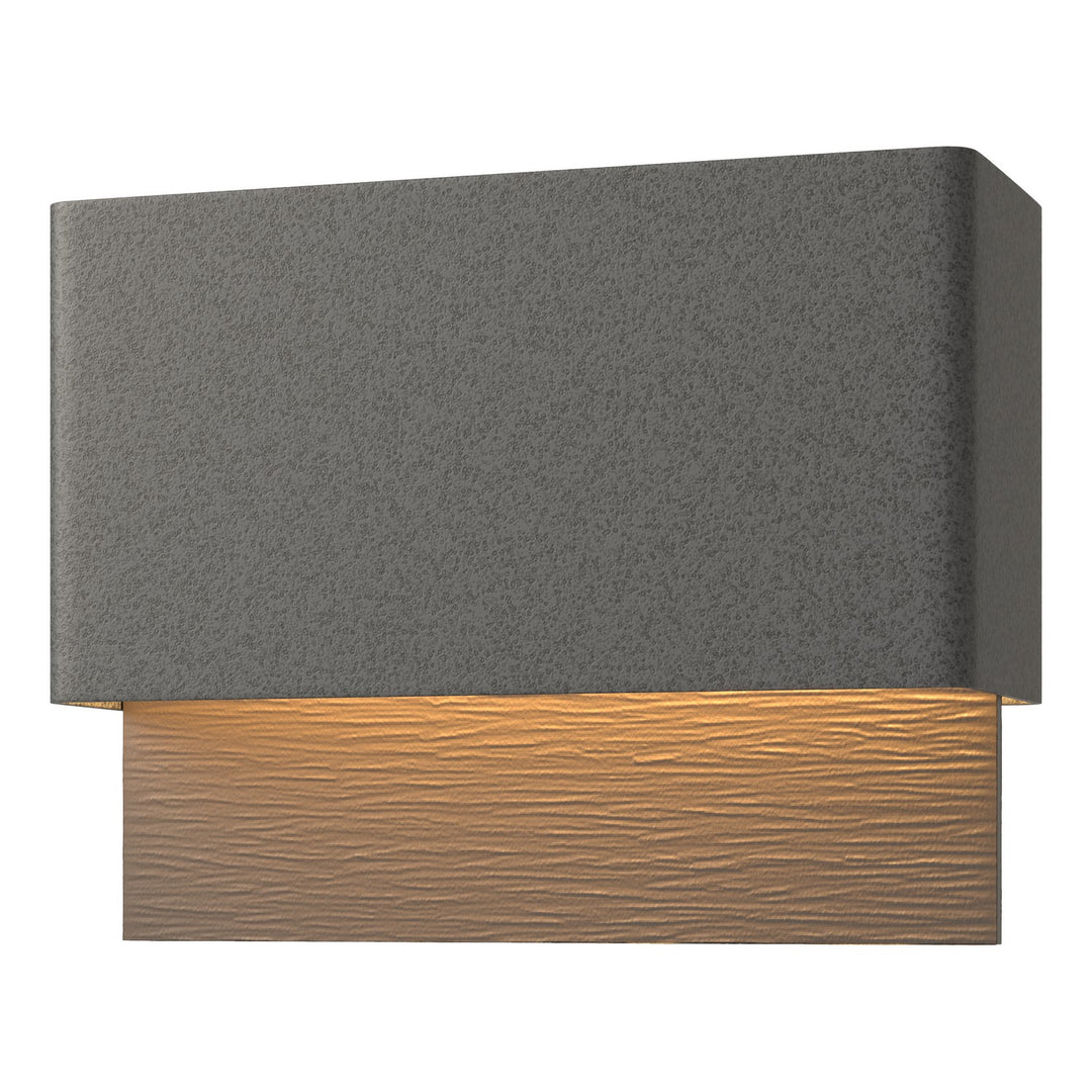 Hubbardton Forge Canada - 302630-LED-20-77 - LED Outdoor Wall Sconce - Stratum - Coastal Natural Iron