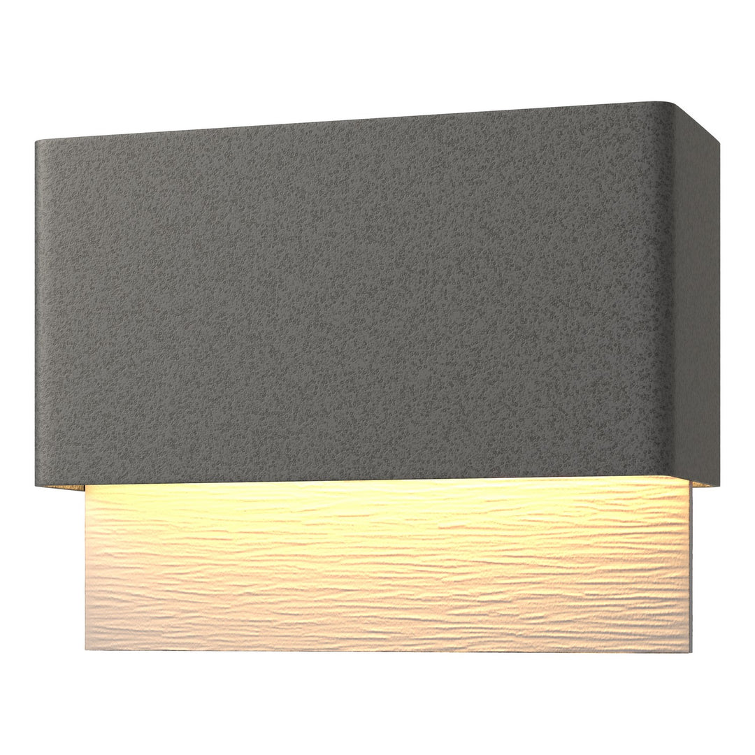 Hubbardton Forge Canada - 302630-LED-20-78 - LED Outdoor Wall Sconce - Stratum - Coastal Natural Iron
