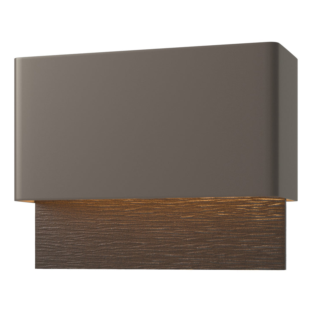 Hubbardton Forge Canada - 302630-LED-77-14 - LED Outdoor Wall Sconce - Stratum - Coastal Dark Smoke