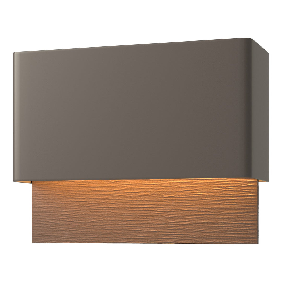 Hubbardton Forge Canada - 302630-LED-77-75 - LED Outdoor Wall Sconce - Stratum - Coastal Dark Smoke