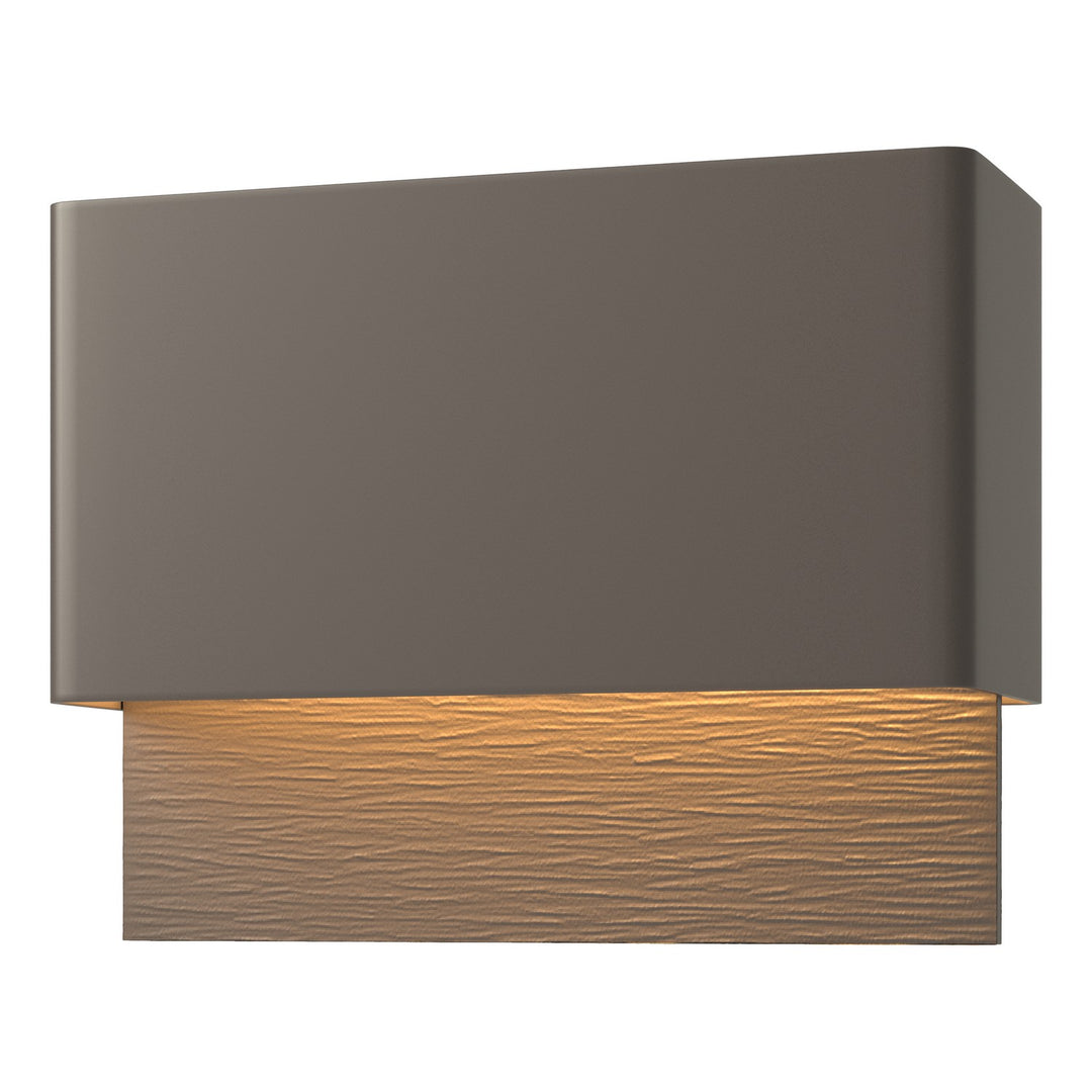 Hubbardton Forge Canada - 302630-LED-77-77 - LED Outdoor Wall Sconce - Stratum - Coastal Dark Smoke