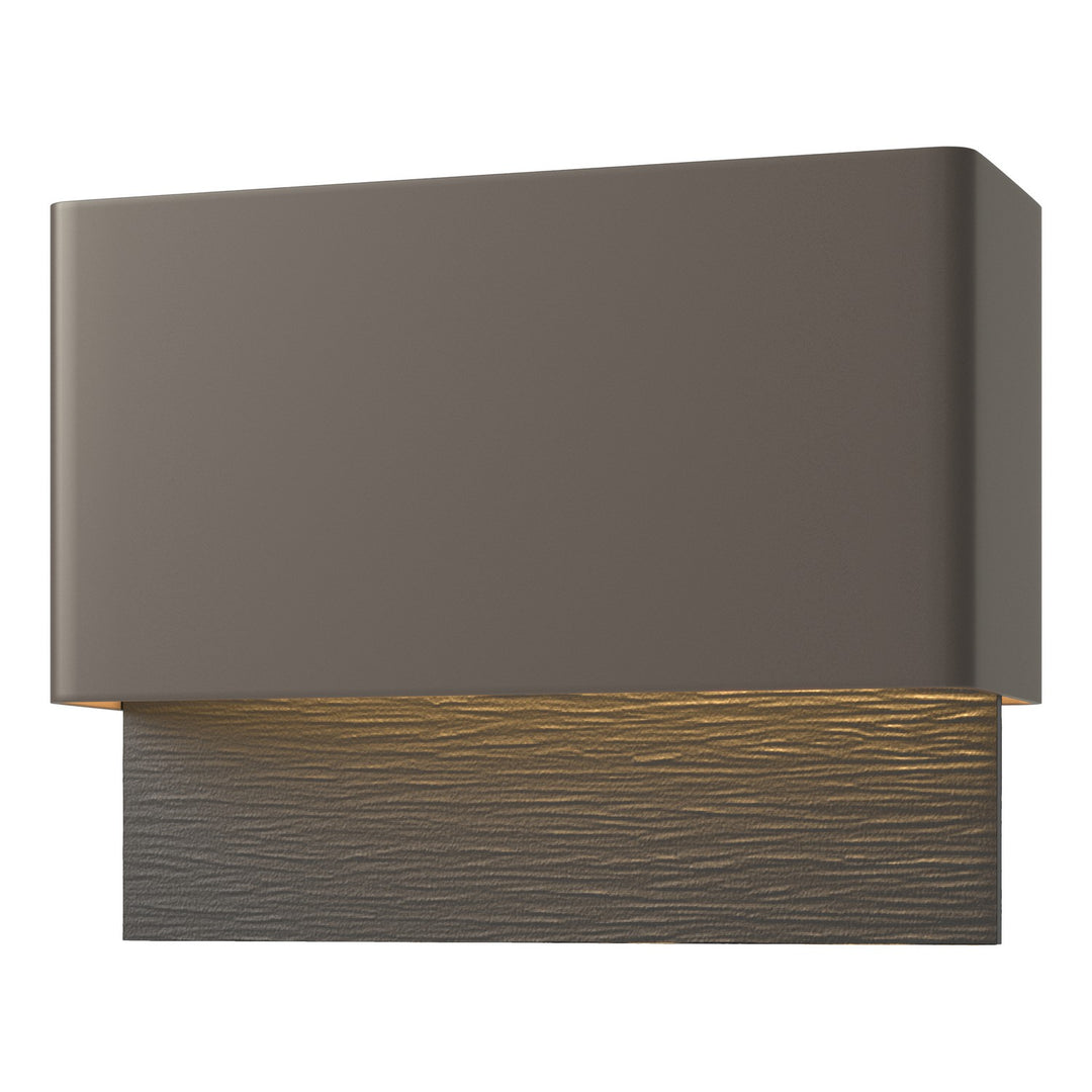 Hubbardton Forge Canada - 302630-LED-77-80 - LED Outdoor Wall Sconce - Stratum - Coastal Dark Smoke