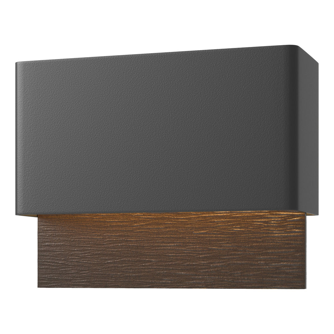 Hubbardton Forge Canada - 302630-LED-80-14 - LED Outdoor Wall Sconce - Stratum - Coastal Black