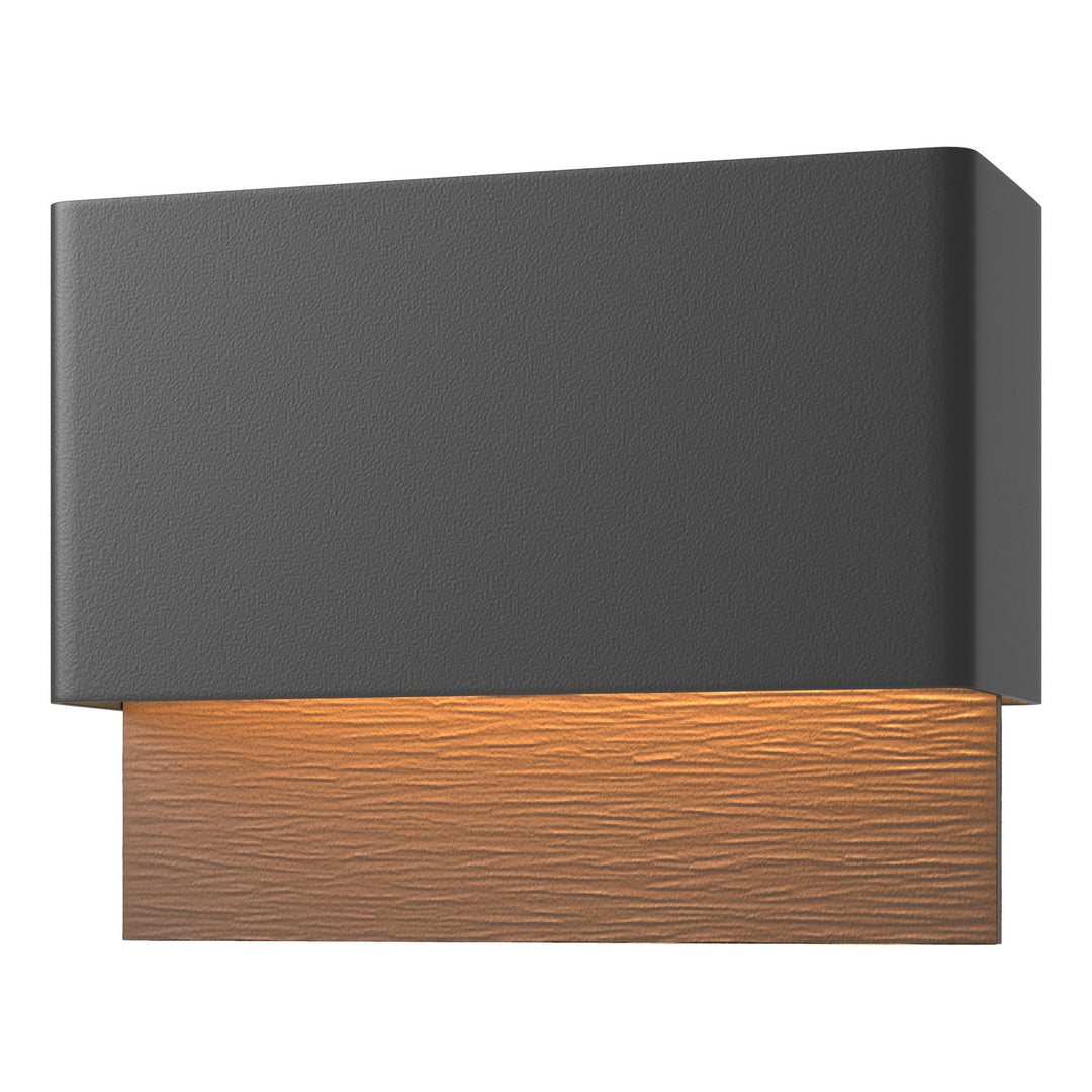 Hubbardton Forge Canada - 302630-LED-80-75 - LED Outdoor Wall Sconce - Stratum - Coastal Black