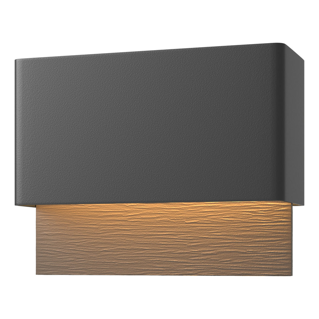 Hubbardton Forge Canada - 302630-LED-80-77 - LED Outdoor Wall Sconce - Stratum - Coastal Black