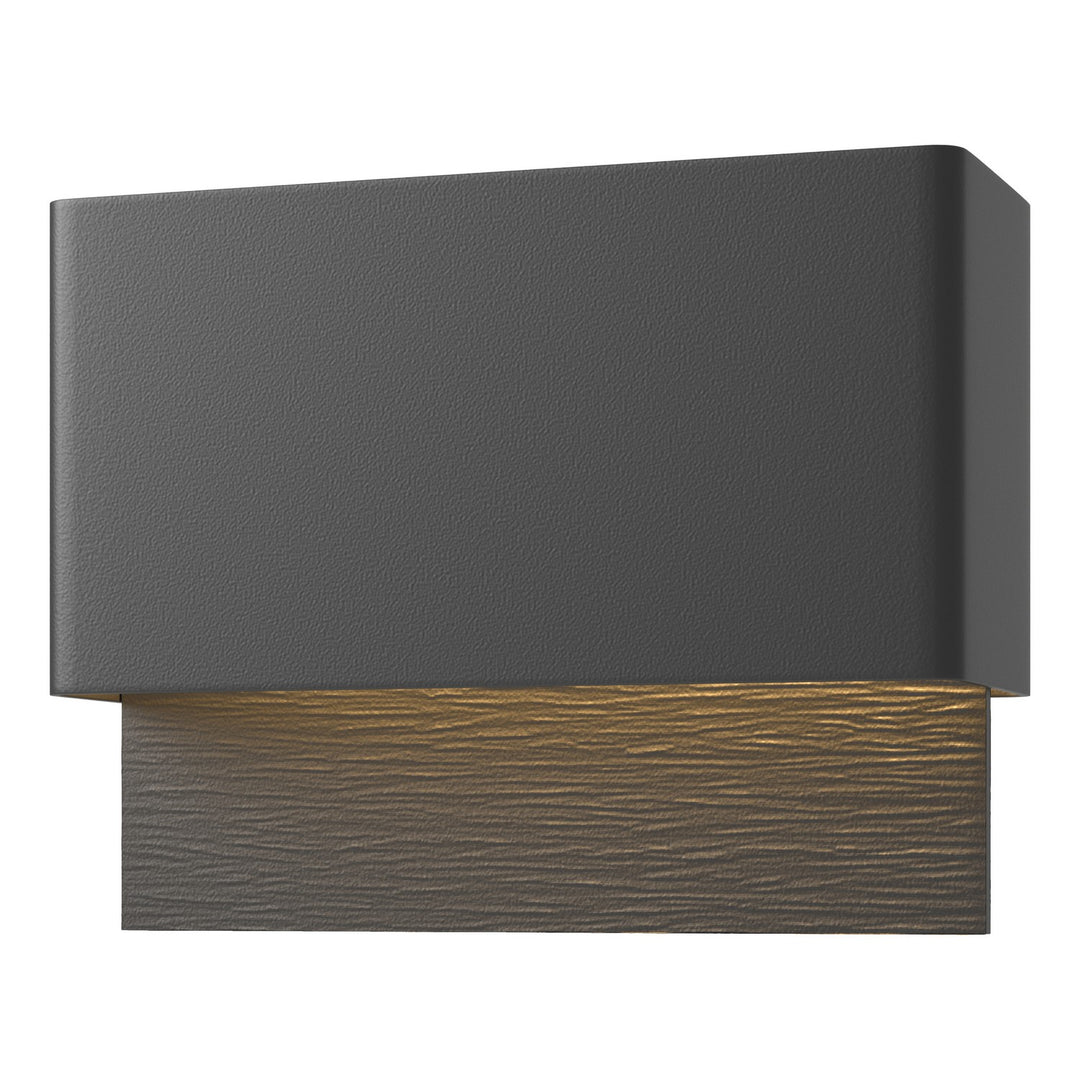 Hubbardton Forge Canada - 302630-LED-80-80 - LED Outdoor Wall Sconce - Stratum - Coastal Black