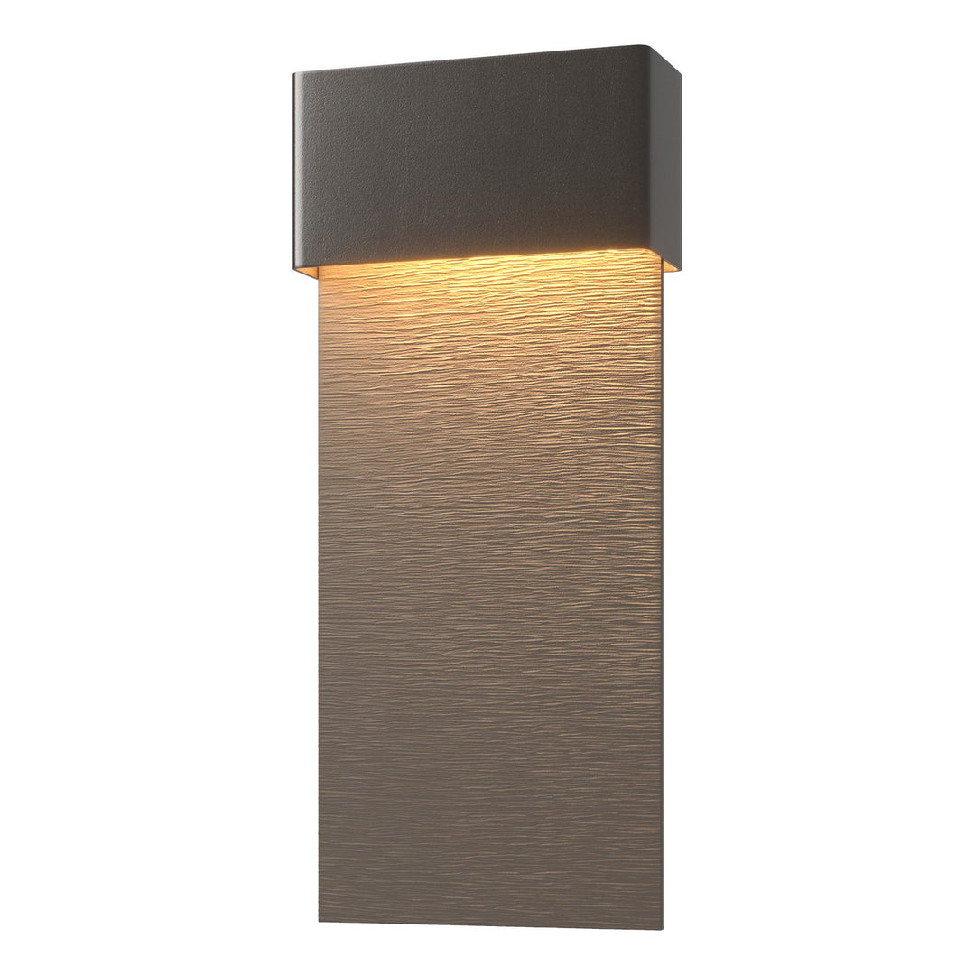 Hubbardton Forge Canada - 302632-LED-14-77 - LED Outdoor Wall Sconce - Stratum - Coastal Oil Rubbed Bronze