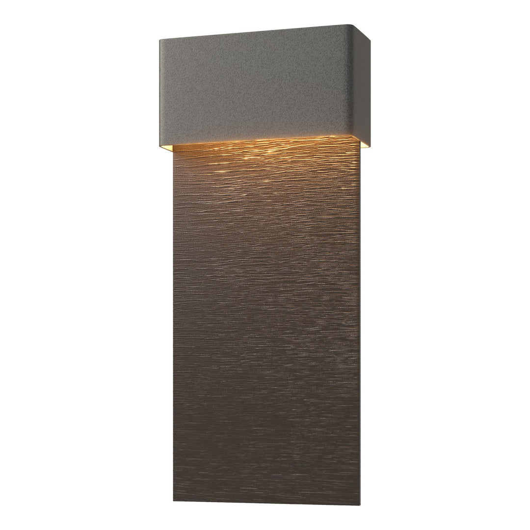 Hubbardton Forge Canada - 302632-LED-20-14 - LED Outdoor Wall Sconce - Stratum - Coastal Natural Iron