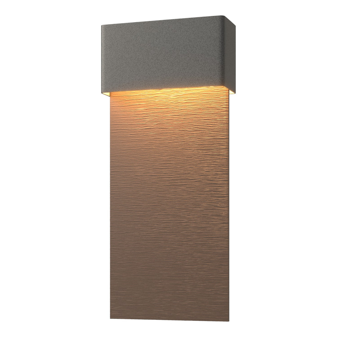 Hubbardton Forge Canada - 302632-LED-20-75 - LED Outdoor Wall Sconce - Stratum - Coastal Natural Iron