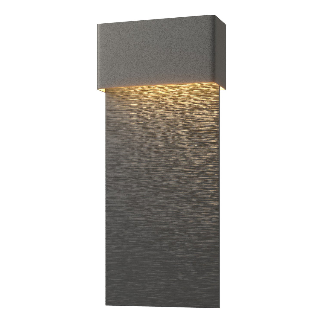 Hubbardton Forge Canada - 302632-LED-20-80 - LED Outdoor Wall Sconce - Stratum - Coastal Natural Iron