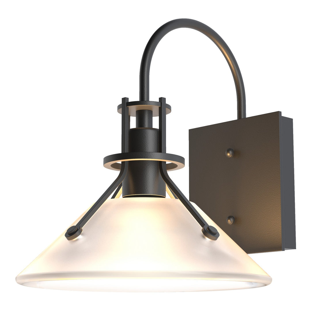 Hubbardton Forge Canada - 302709-SKT-80-FD0673 - One Light Outdoor Wall Sconce - Henry - Coastal Black