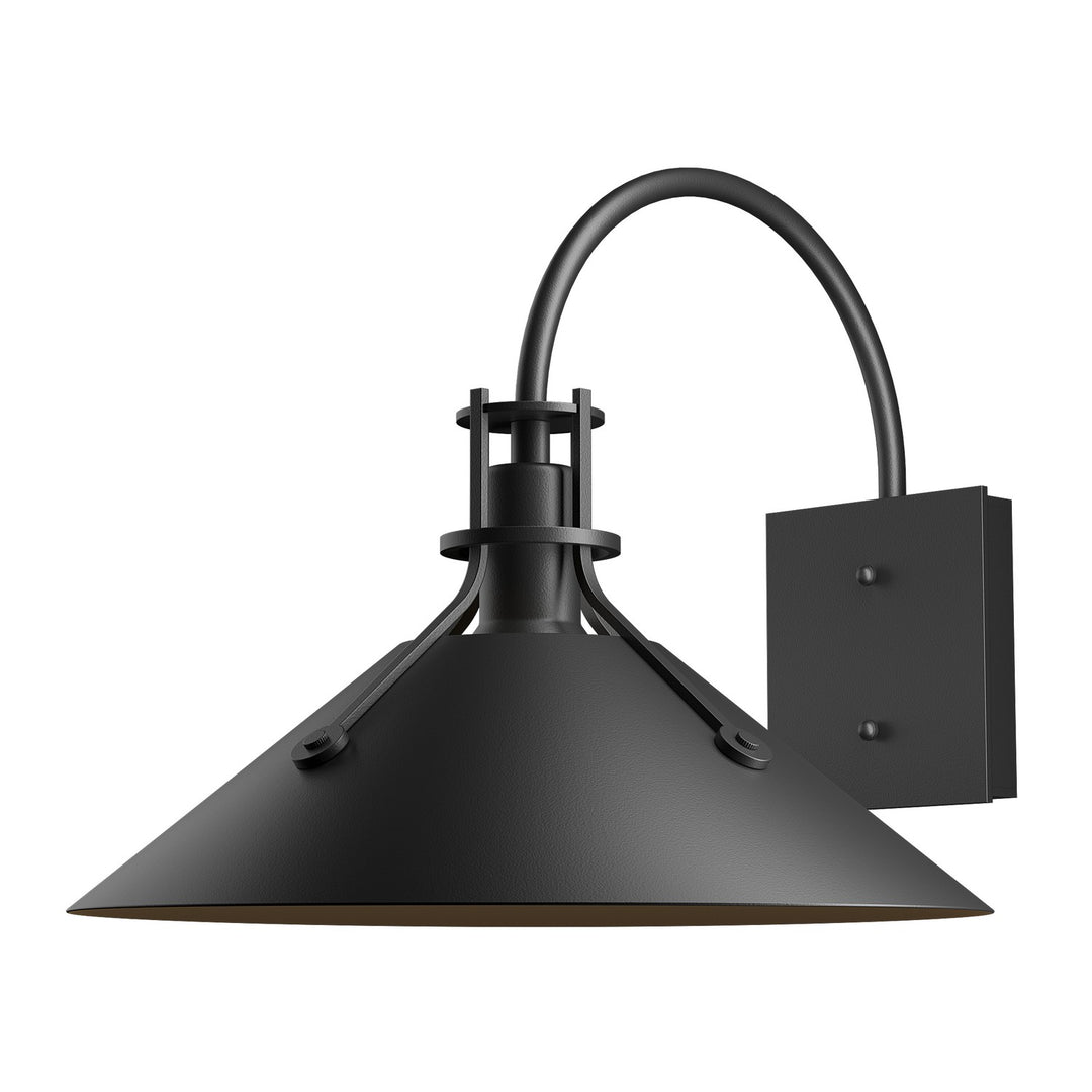 Hubbardton Forge Canada - 302713-SKT-80 - One Light Outdoor Wall Sconce - Henry - Coastal Black