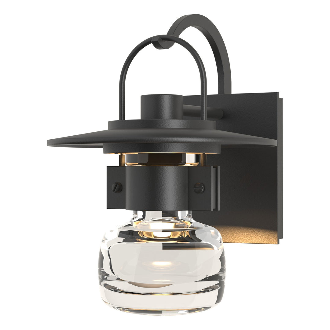 Hubbardton Forge Canada - 303001-SKT-80-ZM0435 - One Light Outdoor Wall Sconce - Mason - Coastal Black