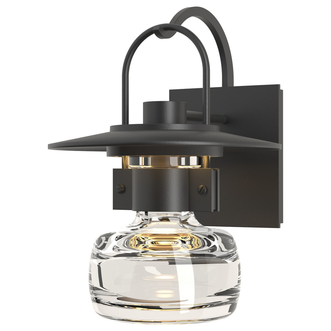 Hubbardton Forge Canada - 303003-SKT-80-ZM0448 - One Light Outdoor Wall Sconce - Mason - Coastal Black