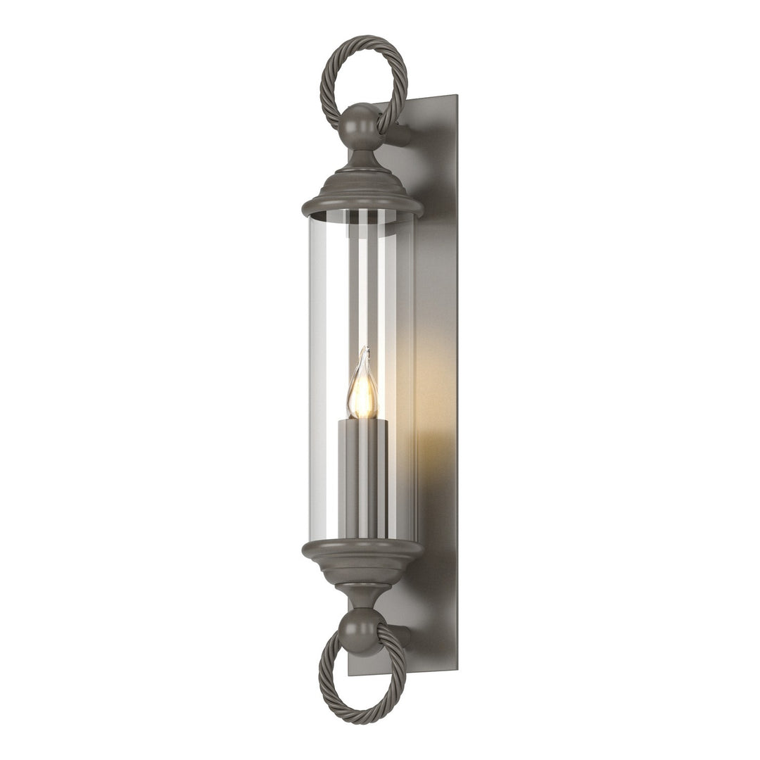 Hubbardton Forge Canada - 303080-SKT-77-ZM0034 - One Light Outdoor Wall Sconce - Cavo - Coastal Dark Smoke