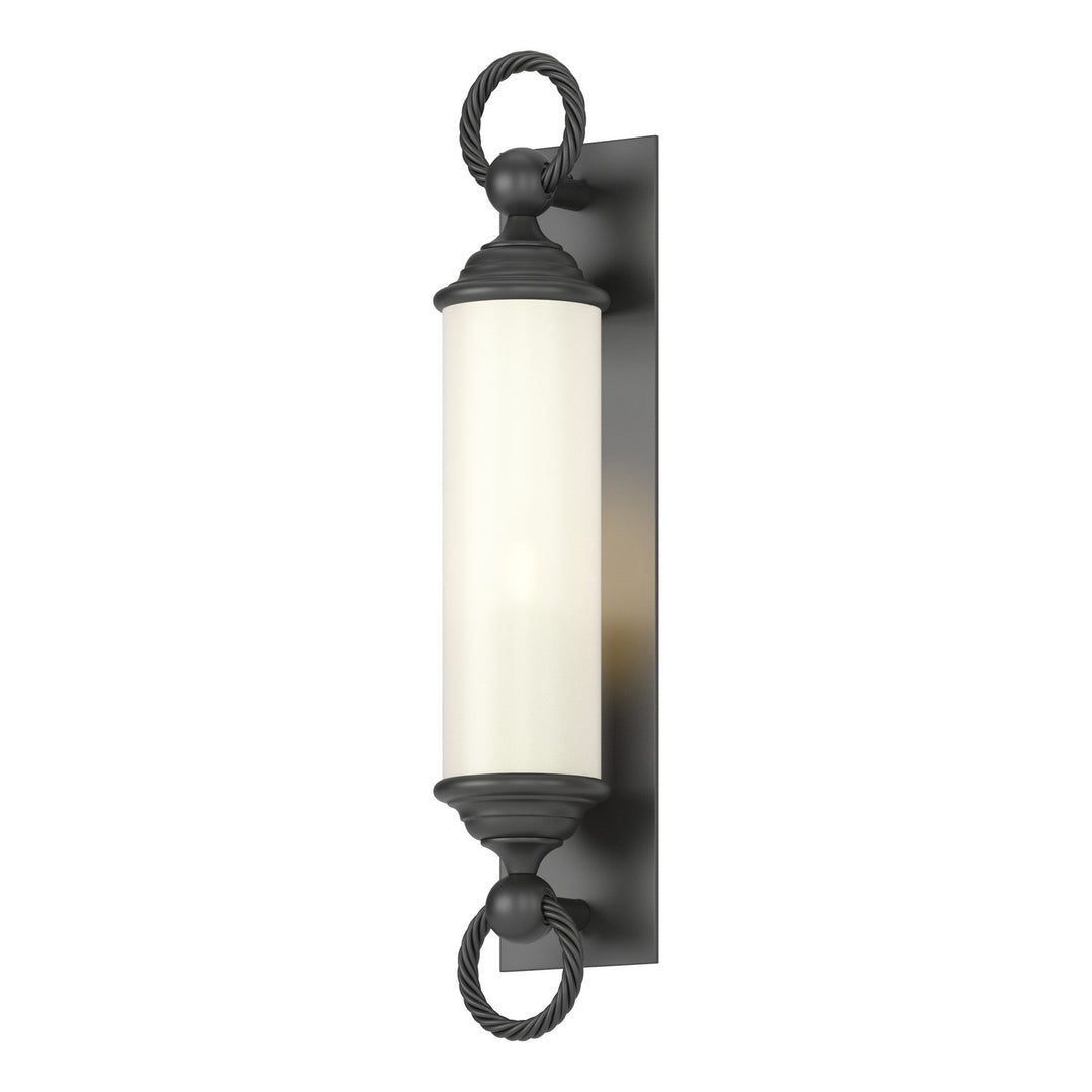 Hubbardton Forge Canada - 303080-SKT-80-GG0034 - One Light Outdoor Wall Sconce - Cavo - Coastal Black