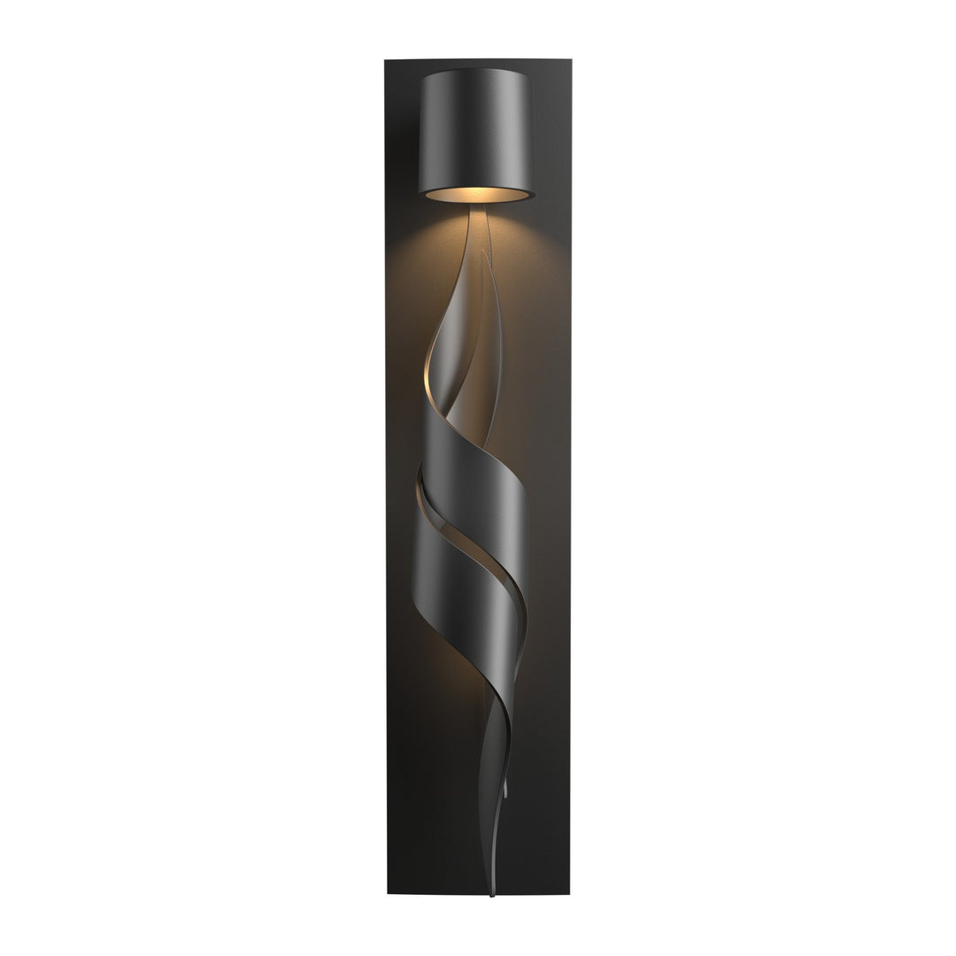 Hubbardton Forge Canada - 303090-SKT-80 - One Light Outdoor Wall Sconce - Flux - Coastal Black