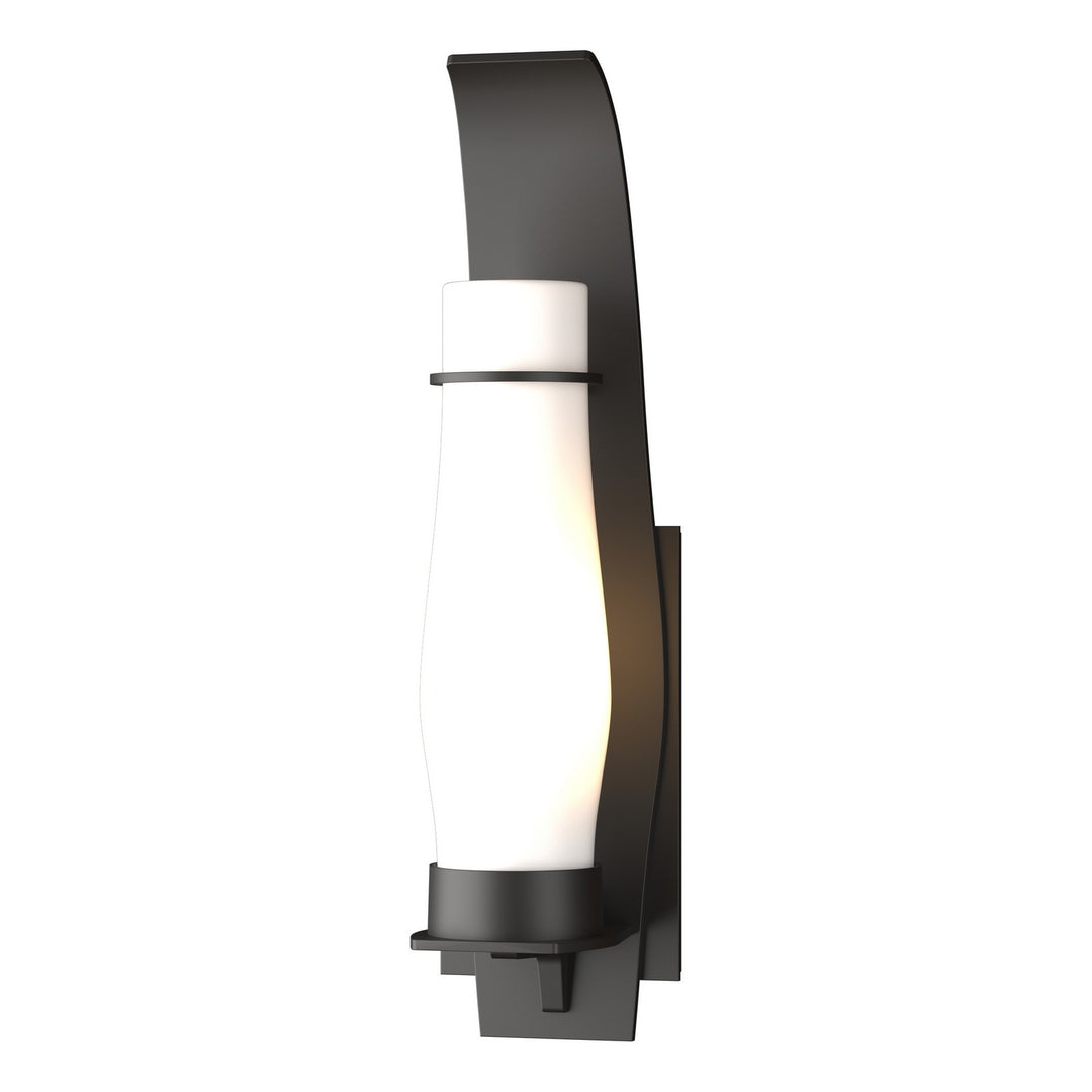 Hubbardton Forge Canada - 304215-SKT-14-GG0157 - One Light Outdoor Wall Sconce - Sea Coast - Coastal Oil Rubbed Bronze