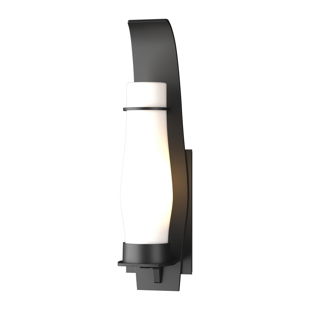 Hubbardton Forge Canada - 304215-SKT-80-GG0157 - One Light Outdoor Wall Sconce - Sea Coast - Coastal Black