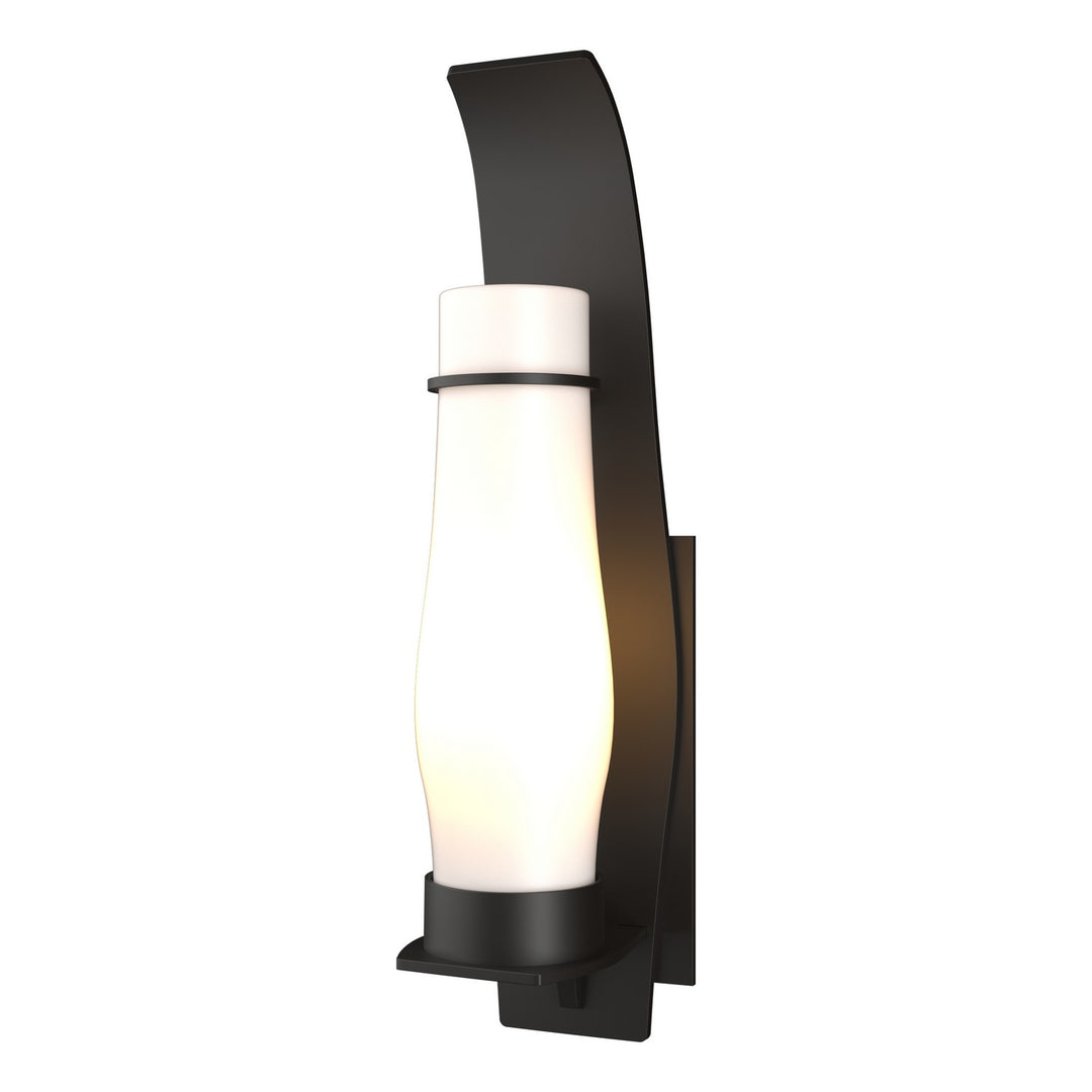 Hubbardton Forge Canada - 304220-SKT-14-GG0163 - One Light Outdoor Wall Sconce - Sea Coast - Coastal Oil Rubbed Bronze