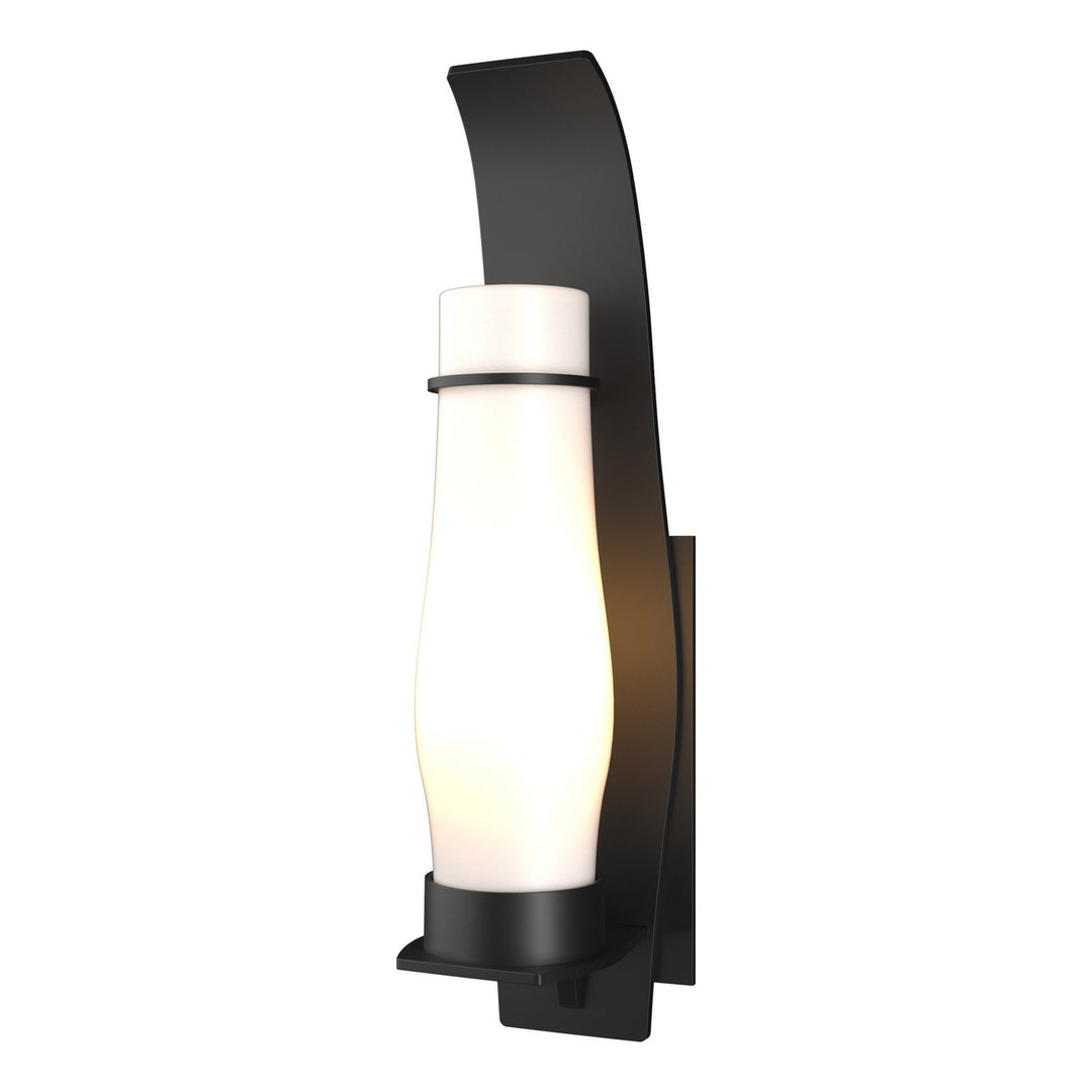 Hubbardton Forge Canada - 304220-SKT-80-GG0163 - One Light Outdoor Wall Sconce - Sea Coast - Coastal Black