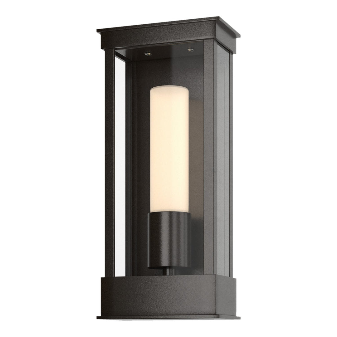 Hubbardton Forge Canada - 304320-SKT-14-GG0392 - One Light Outdoor Wall Sconce - Portico - Coastal Oil Rubbed Bronze